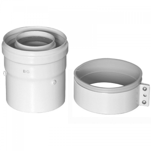 Адаптер для вертикального коаксиального выхода, диаметр 60/100 мм KHG71410191-